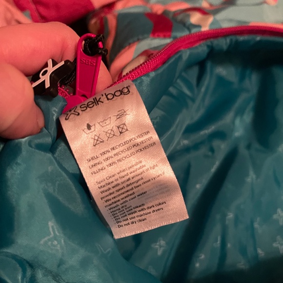 SELK'BAG Flamingo Wearable Sleeping Bag - Insulated Kids large - Picture 9 of 10